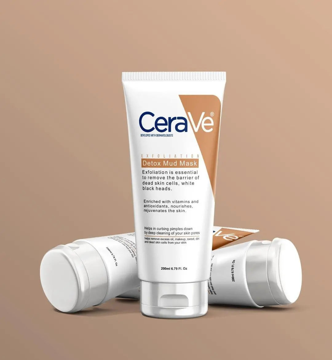 CeraVe Detox Mud Mask 200ml Anti-Aging Face Mask Herskin.PK